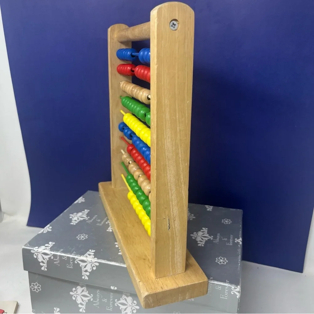 Melissa & Doug Colorful Wooden Abacus